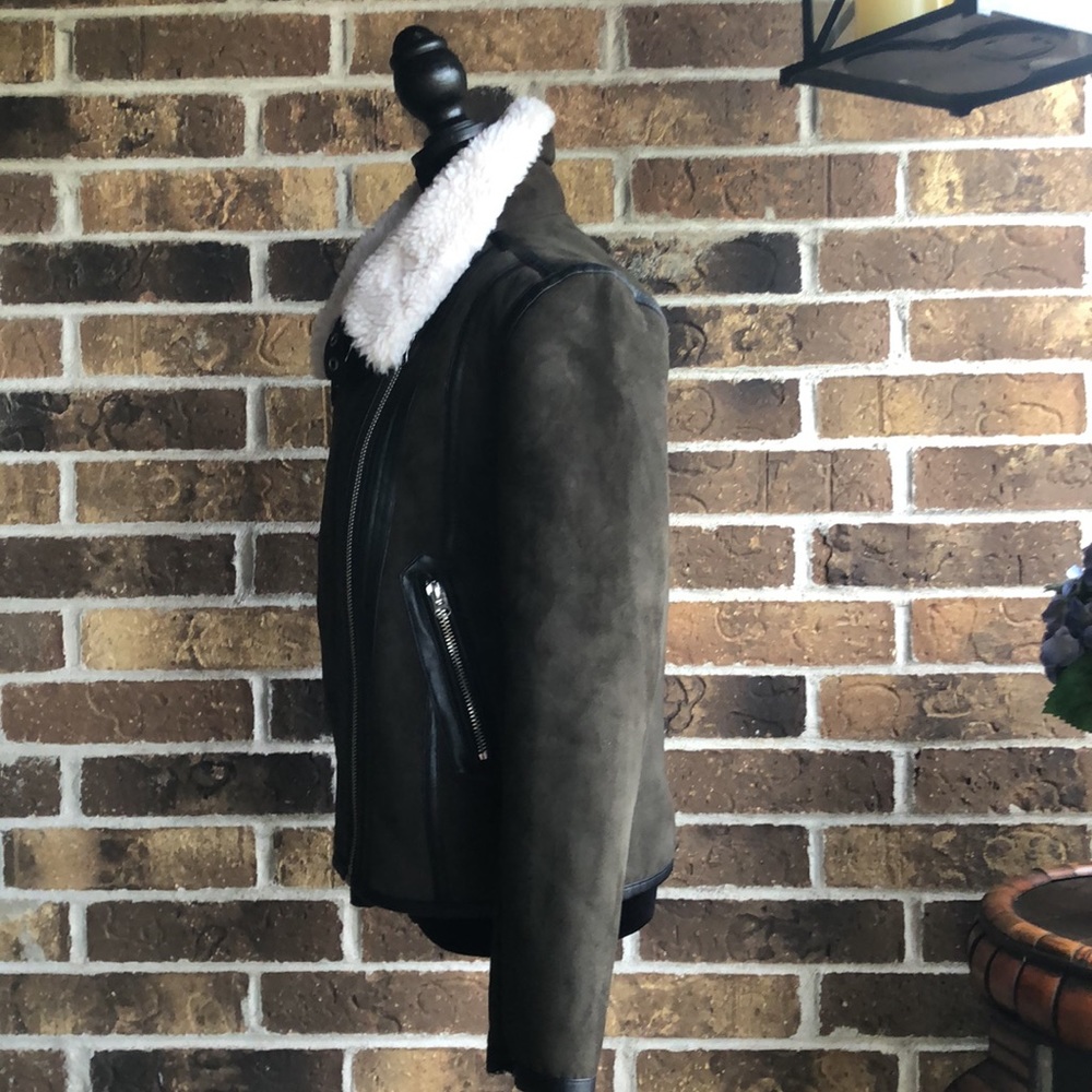 H&M Divided Faux Leather/FurBiker Jacket - Picture 5 of 11